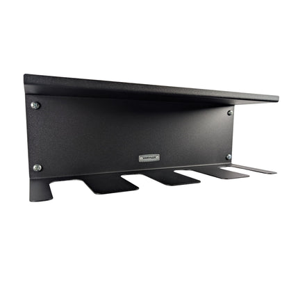 Universal Drill Holder & Battery Shelf, 4-Drill
