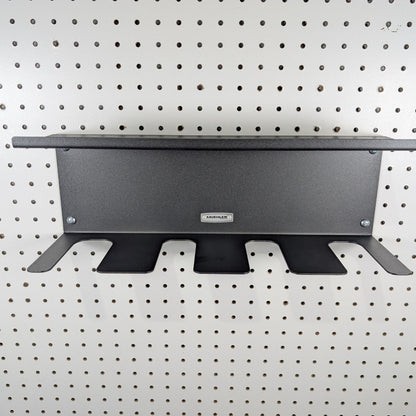 Universal Drill Holder & Battery Shelf, 4-Drill