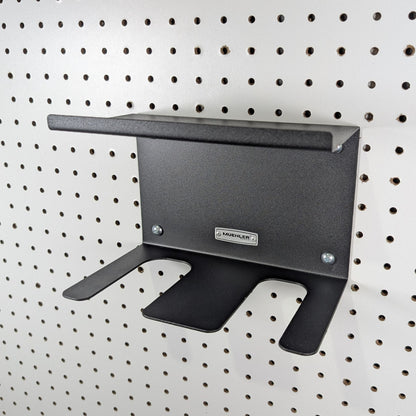Universal Drill Holder & Battery Shelf, 2-Drill