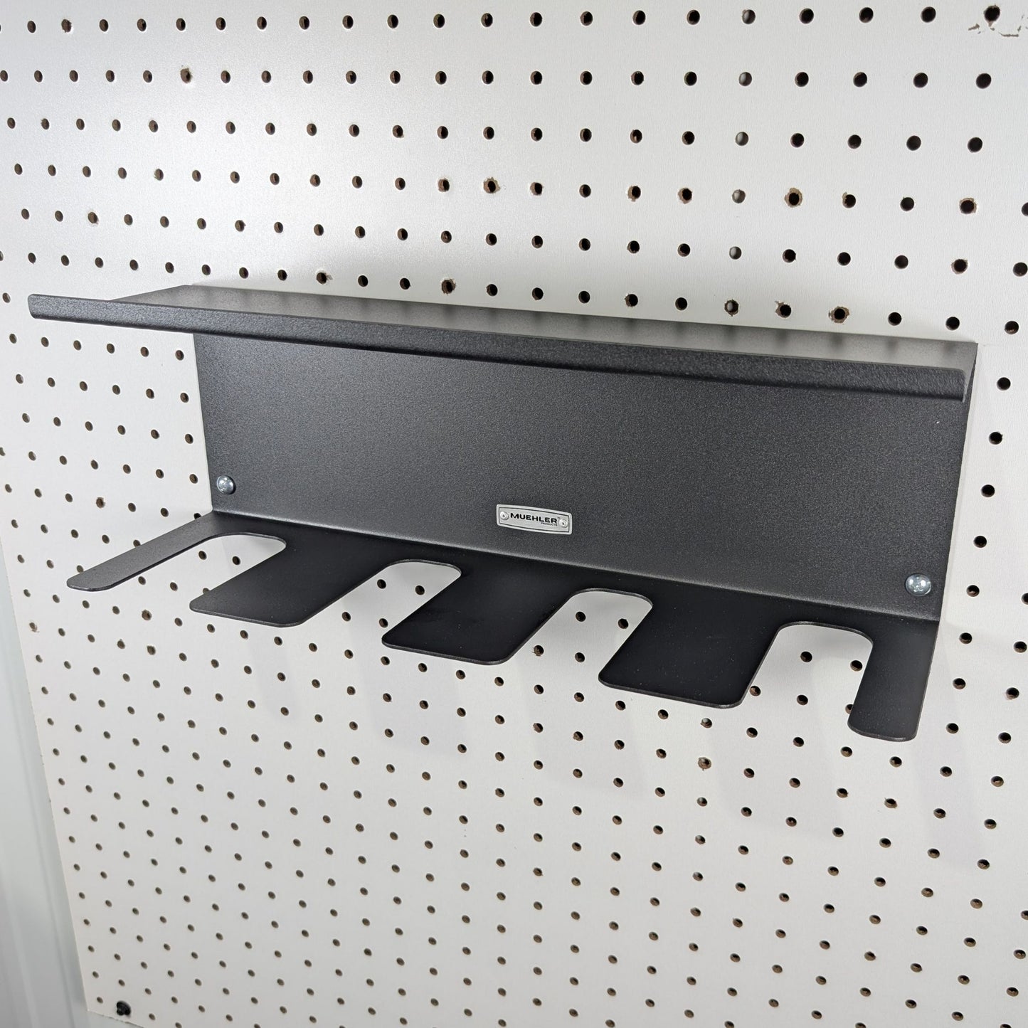 Universal Drill Holder & Battery Shelf, 4-Drill