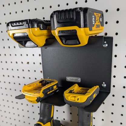 DeWalt 20v Drill & Battery Shelf, 2-Drill
